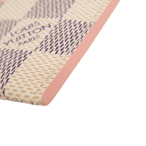 Louis Vuitton Porte Carte Sample Damier Azur Card Case Damier Canvas - Picture 5 of 8
